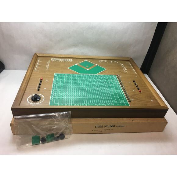 VINTAGE Electronic DATA Controls CORPORATION 1969 BASEBALL Game ORIGINAL Box